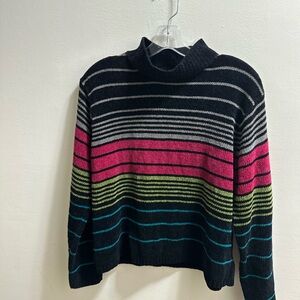 Karen Scott Multi-Colored Sweater (Size M) – Excellent Condition